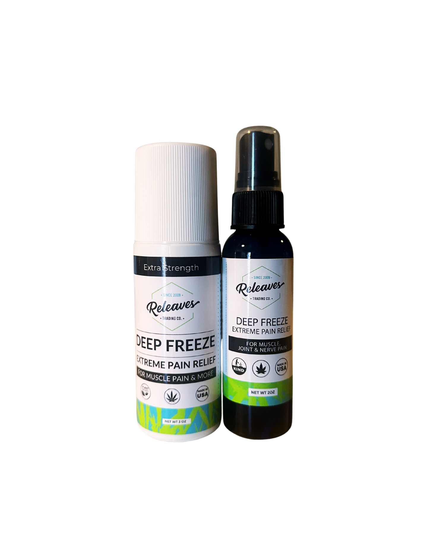 Releaves Deep Freeze Pain Relief Duo!