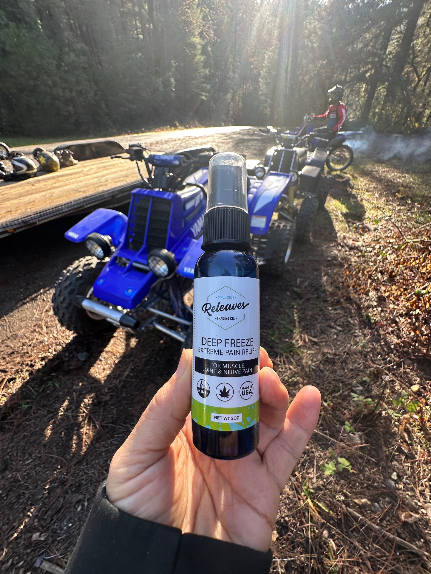 RELEAVES DEEP FREEZE PAIN SPRAY (2OZ)