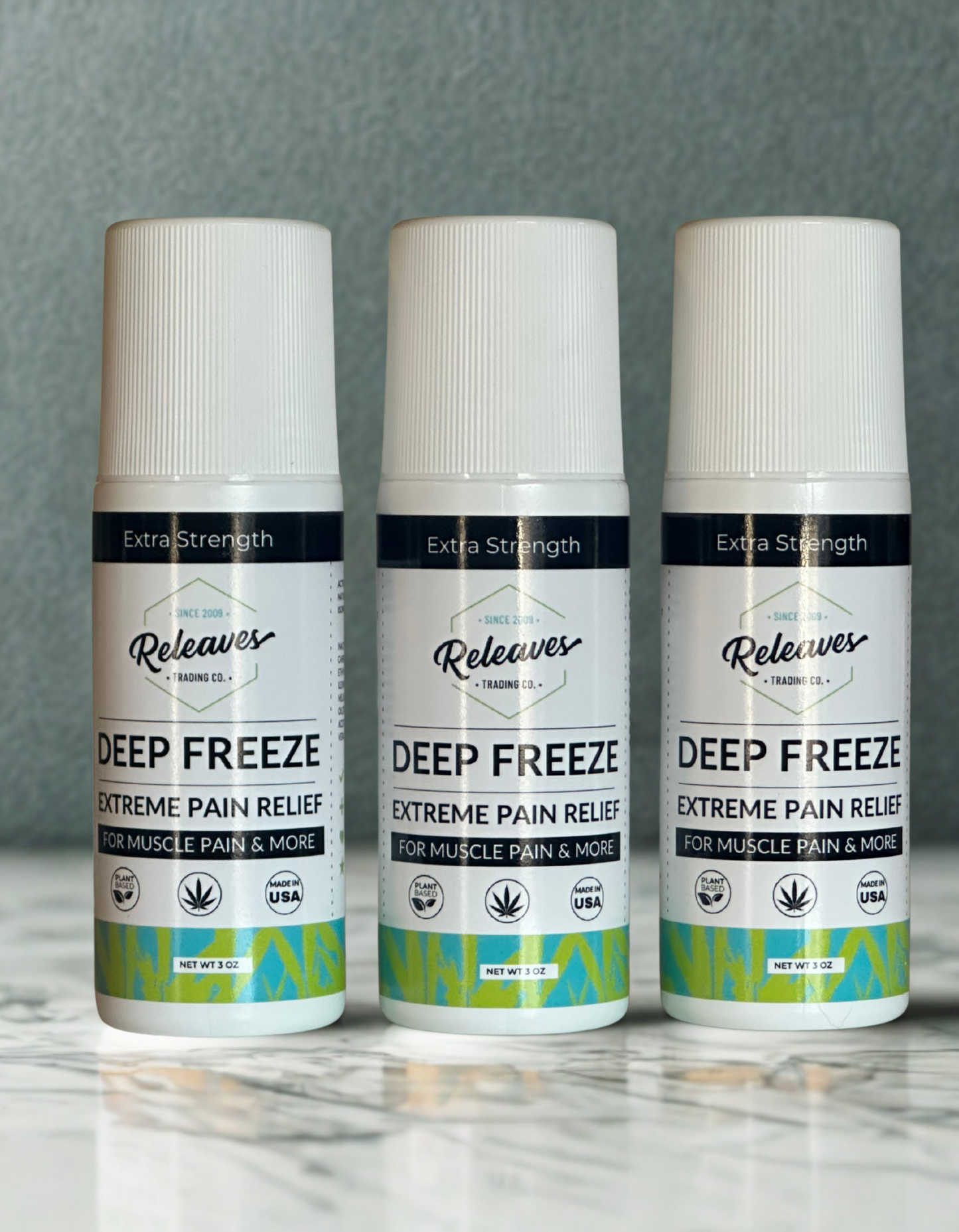 Releaves Deep Freeze Roll On- Extra Strength
