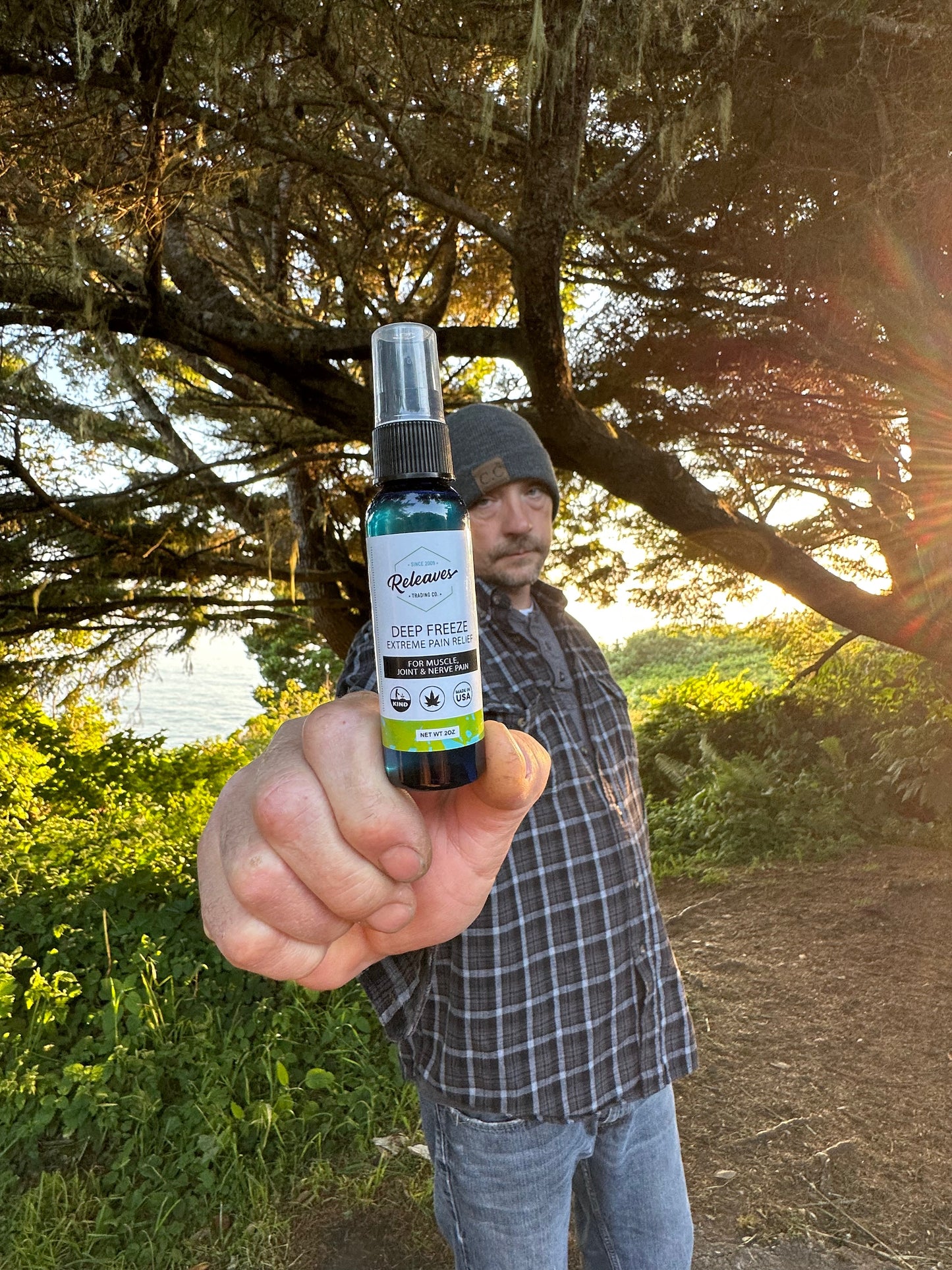 RELEAVES DEEP FREEZE PAIN SPRAY (2OZ)