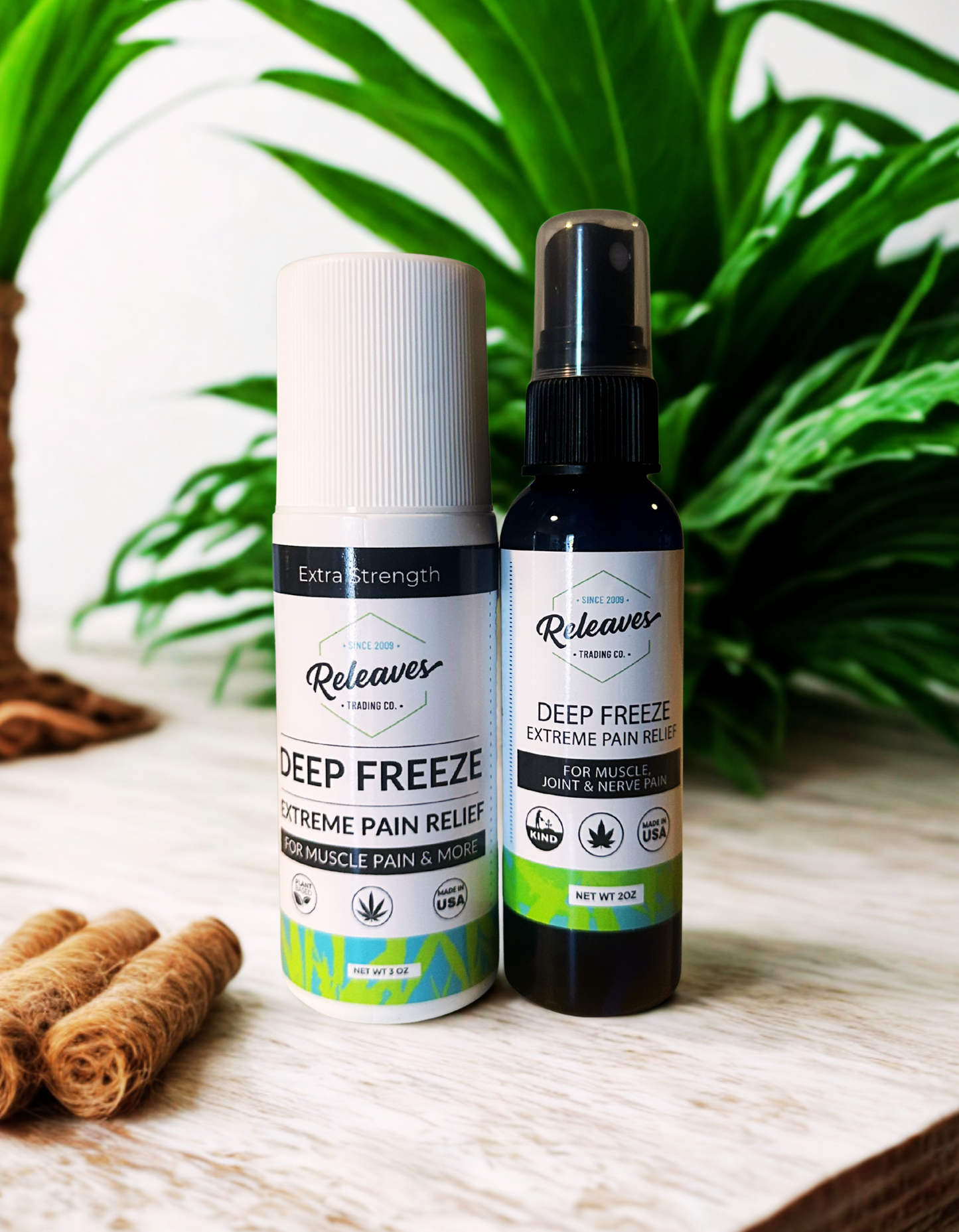 Releaves Deep Freeze Pain Relief Duo!