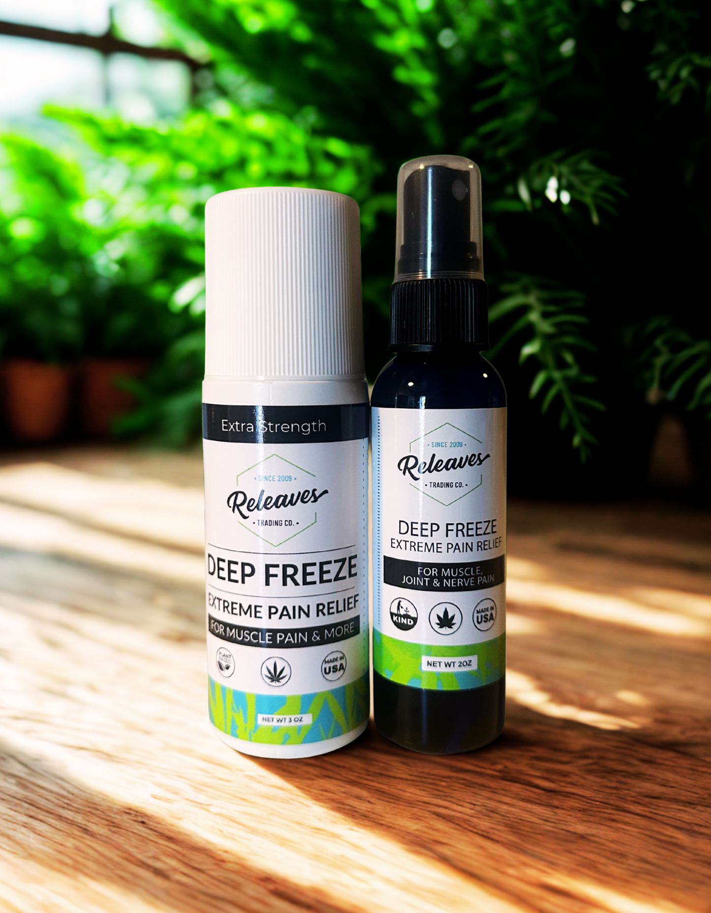 Releaves Deep Freeze Pain Relief Duo!