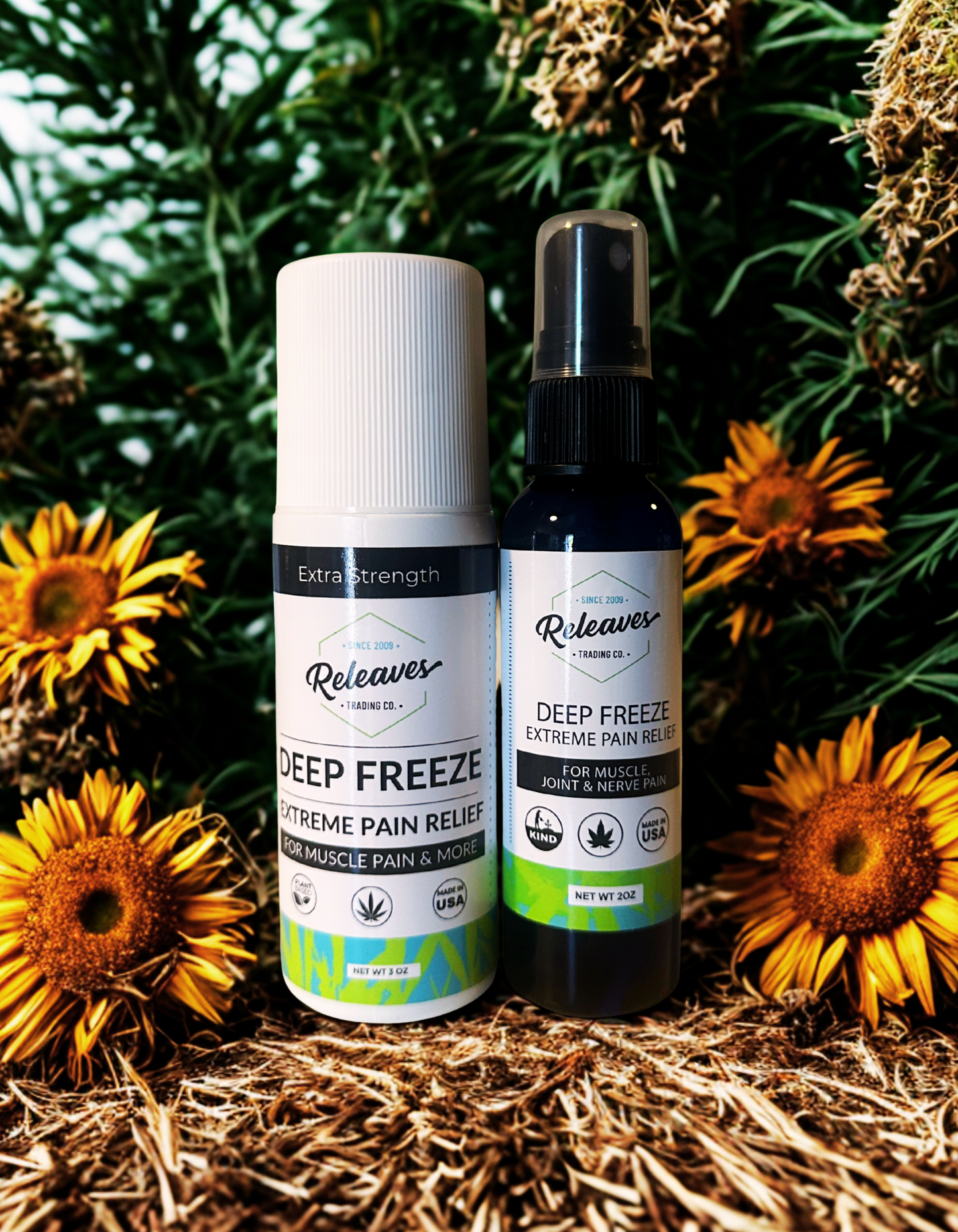 Releaves Deep Freeze Pain Relief Duo!