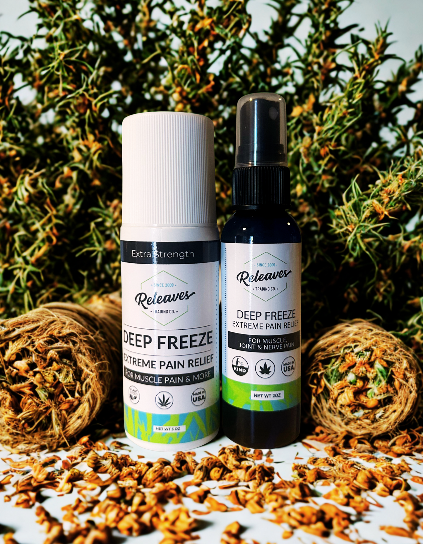 Releaves Deep Freeze Pain Relief Duo!
