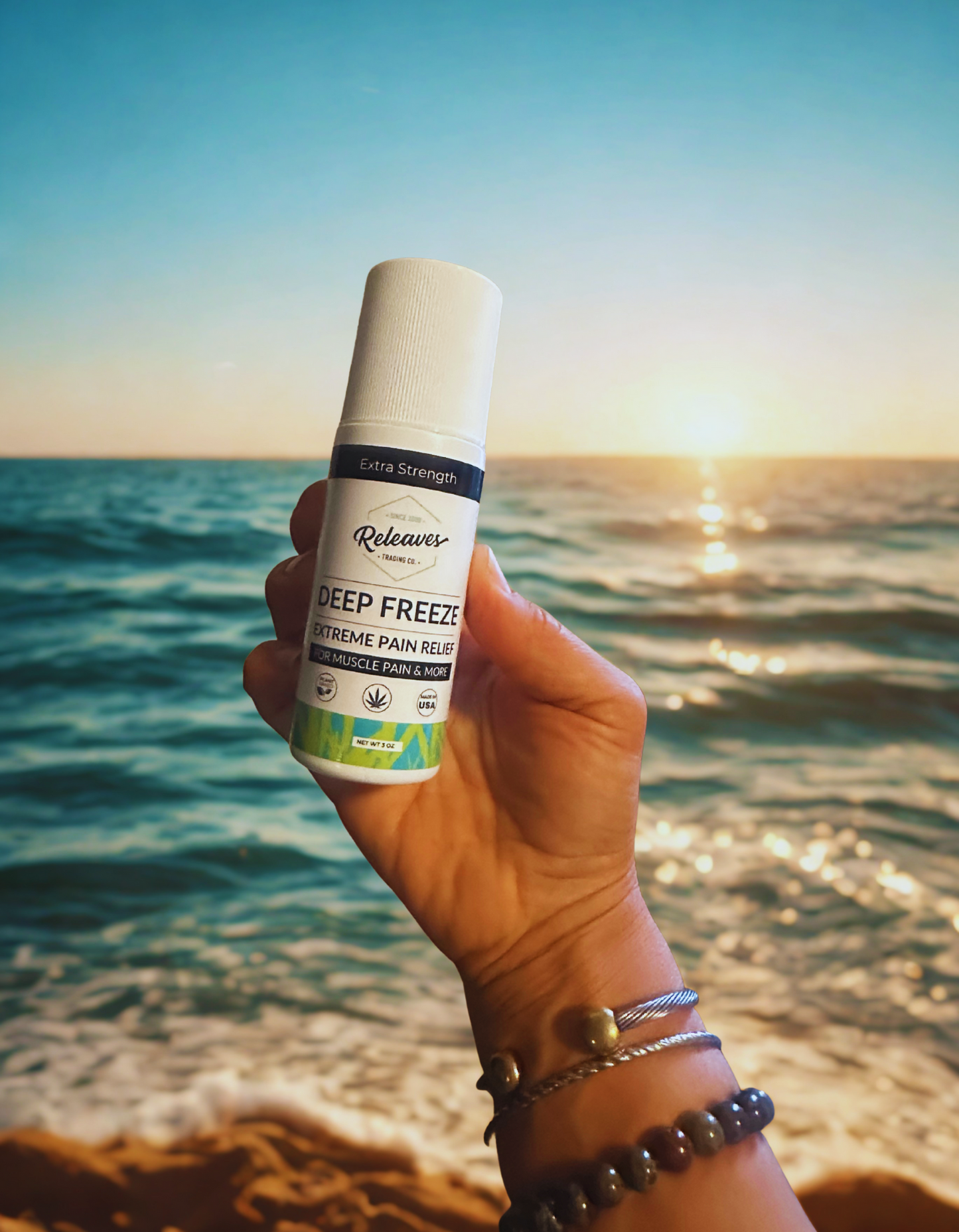 Releaves Deep Freeze Roll On- Extra Strength